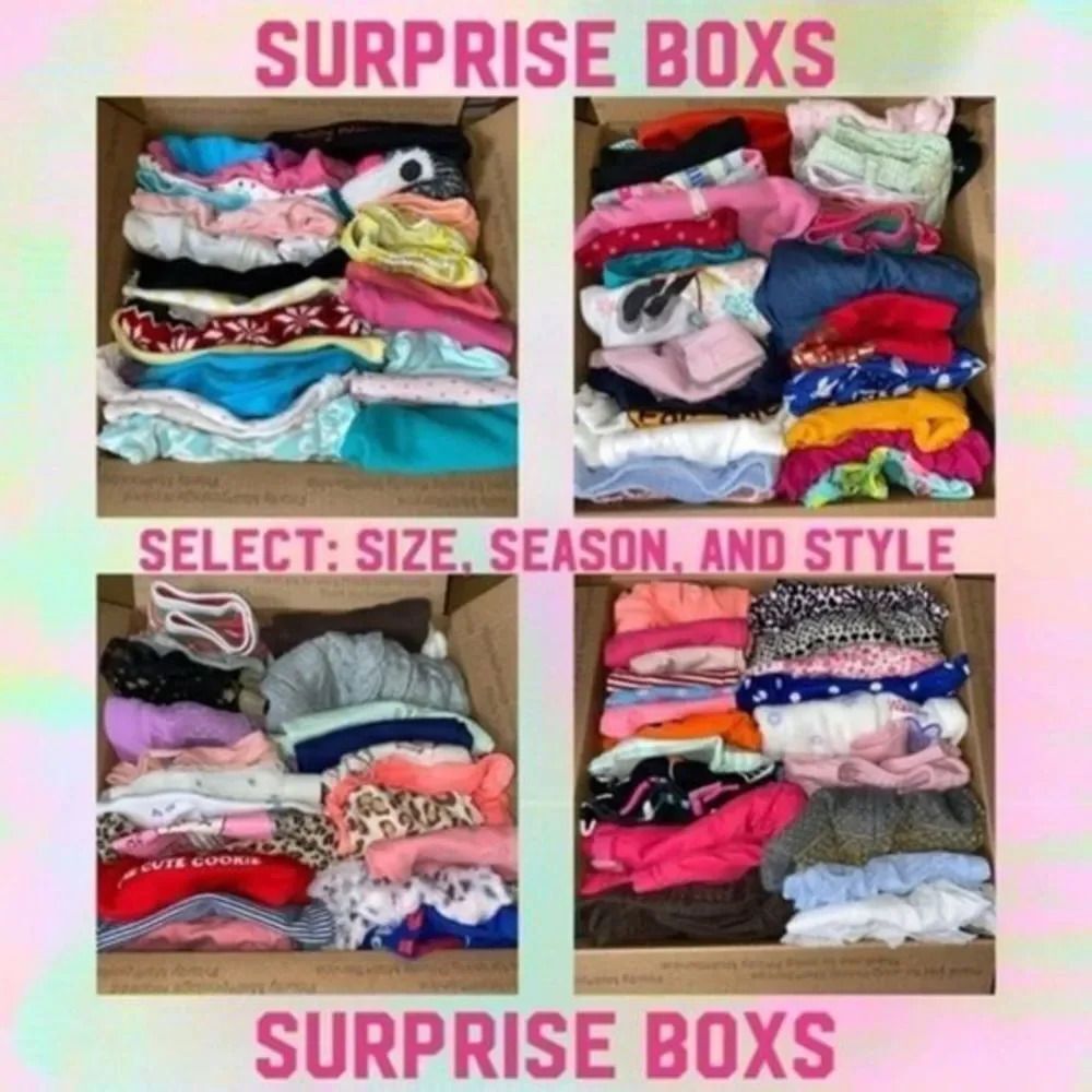 🎉 $49 Surprise Baby Girls Clothing Box 🎉